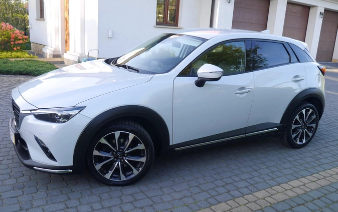 Mazda CX-3 cena 78900 przebieg: 116000, rok produkcji 2019 z Biała Podlaska małe 781